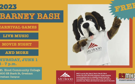 ALL ARE WELCOME AT BARNEY BASH