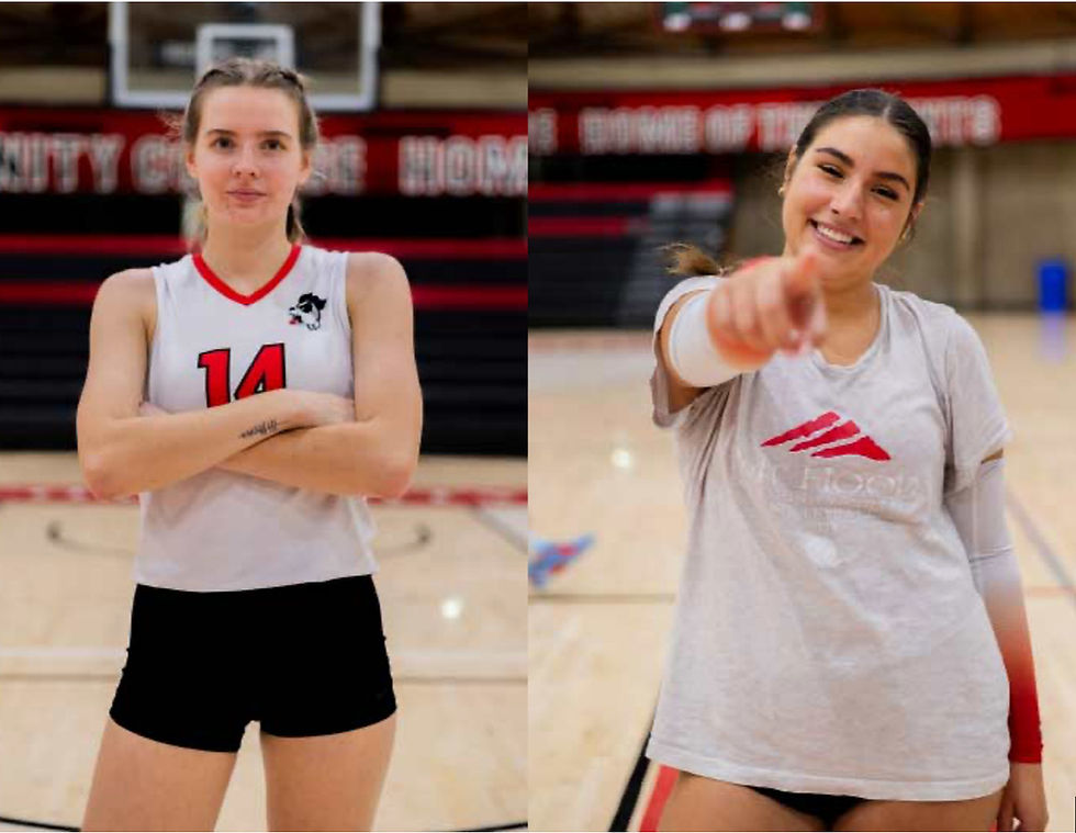 MHCC VOLLEYBALL - Interview with Taylor Young & Peyton Ochoa