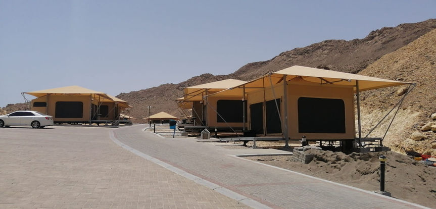 MODULAR TENT SHADE STRUCTURE