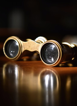 Vintage Theater Glasses