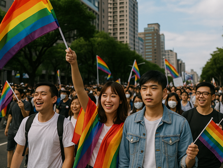 同志遊行示意圖