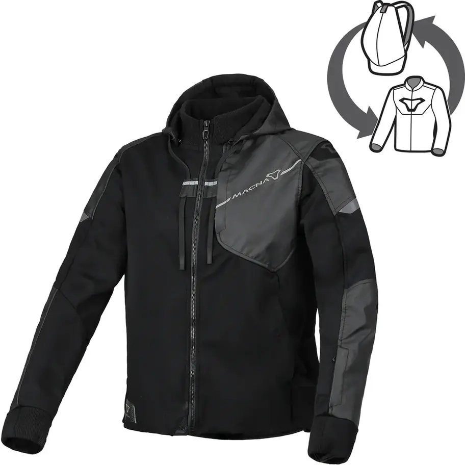 VESTE FEMME MACNA DISTEC NOIR