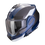 Miniature : CASQUE MODULABLE SCORPION EXO-TECH EVO TEAM BLEU-NOIR-BLANC VUE DE PROFIL