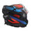Miniature : CASQUE  MODULABLE LS2 ADVANT X  NOVA MATT NOIR/ROUGE/BLEU