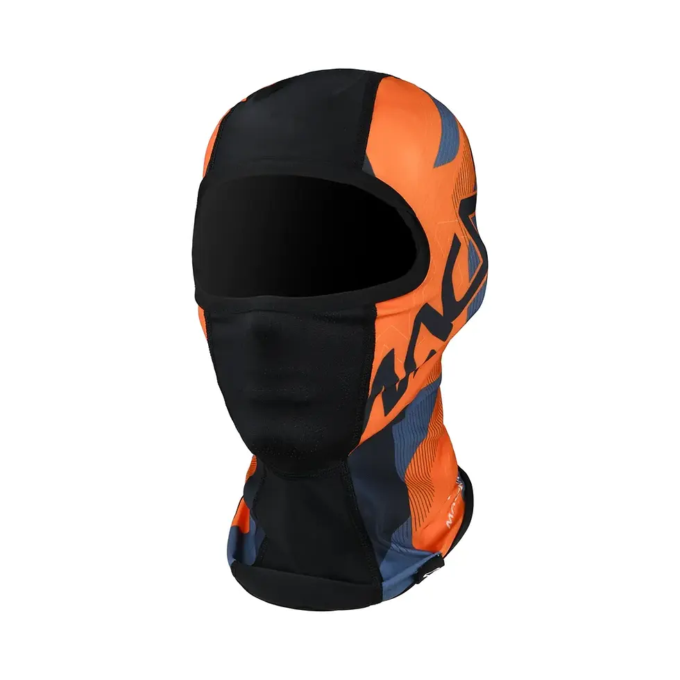 CAGOULE MACNA MANE NOIR/ORANGE