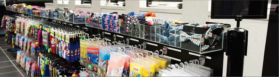 Butiksinredning akryllåda i butik