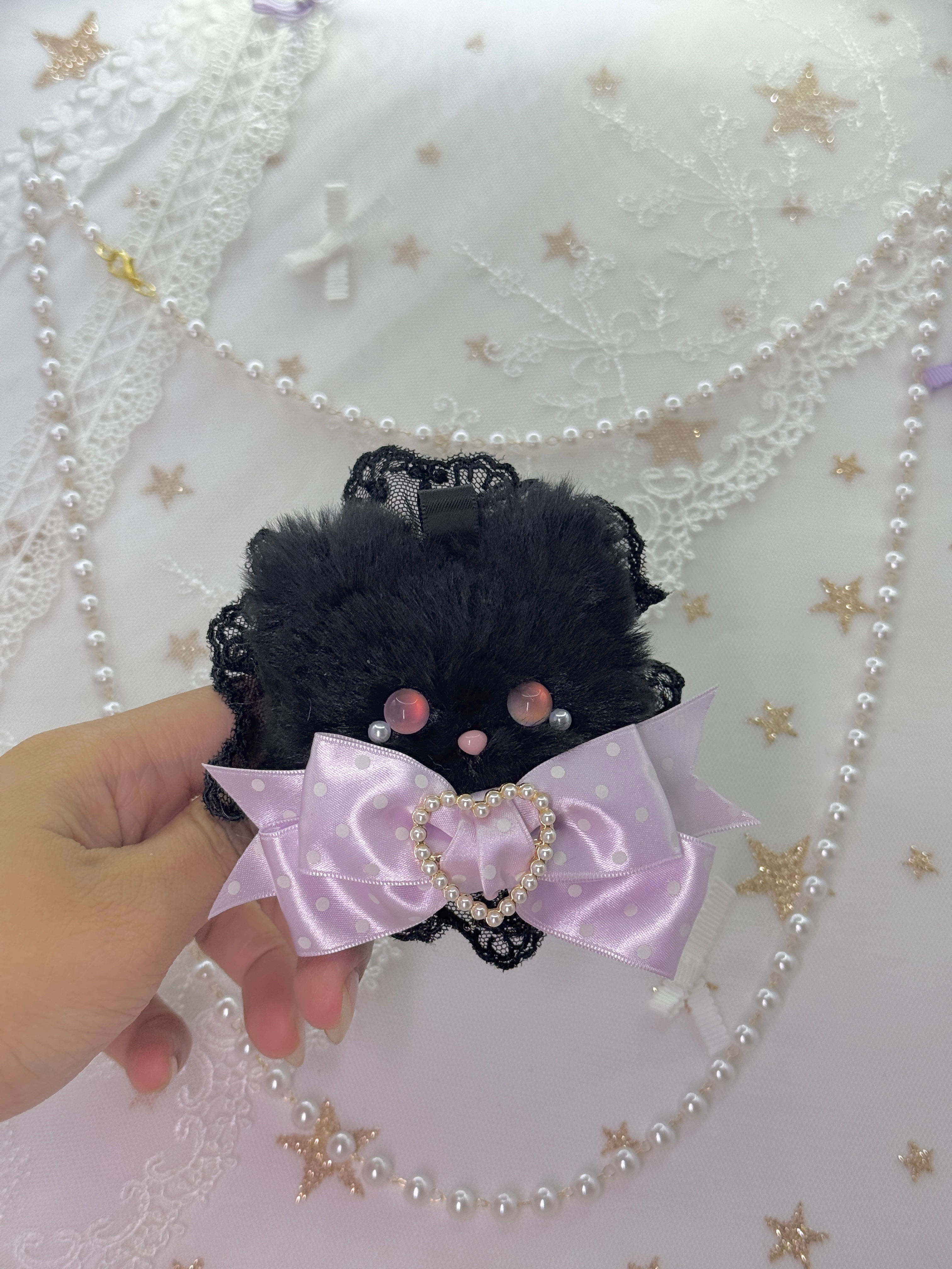 【Collection 2】Kawaii Cat &amp; Bunny Charm (Necklace / Hair Clip / Brooch)