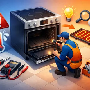 Oven Not Heating Repair Causes and Next Steps