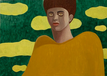 A Man in yellow, oil on paper.jpeg