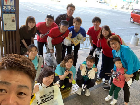 【三重県/松阪】松阪駅周辺清掃実施しました!