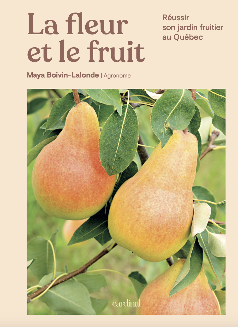 Livre: la fleur et le fruit