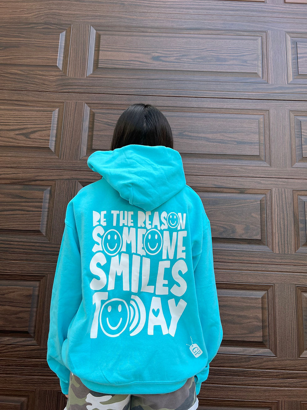 Thumbnail: XL Scubba Blue Hooded Sweatshirts