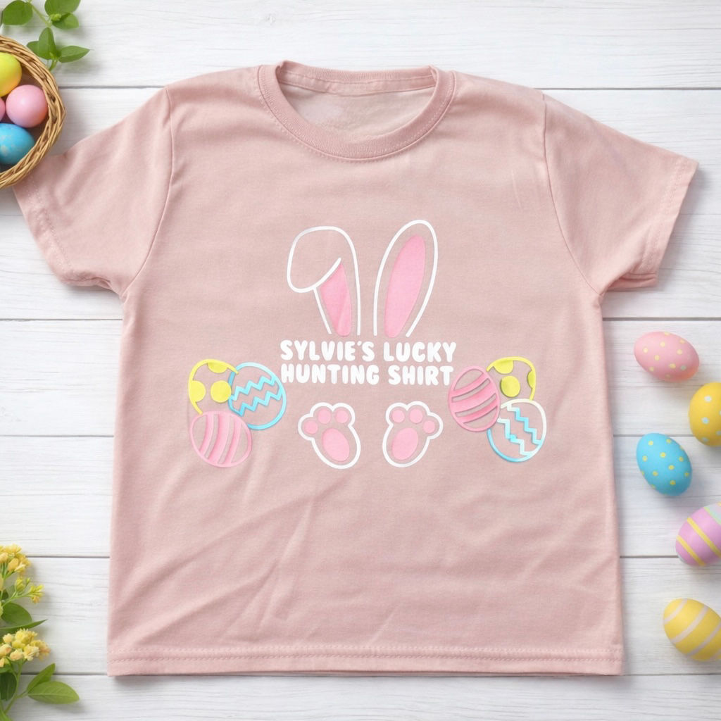 Personalised Lucky Hunting T Shirt