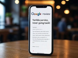 Revisão falsa no Google