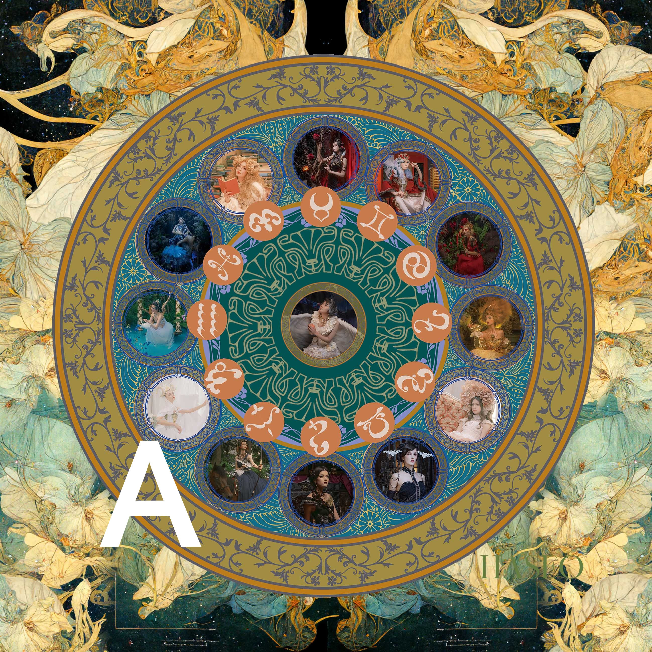 12星座展　ハンカチ