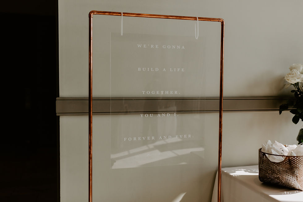 Copper Better Together Sign