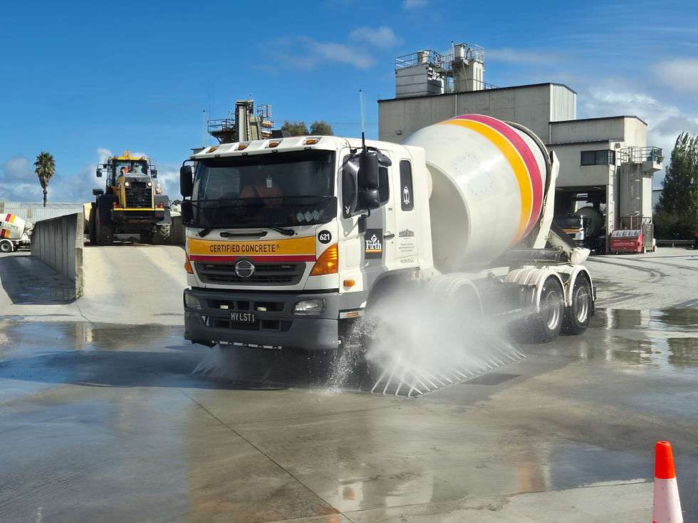 A bespoke Wheel Wash solution for Firth in action