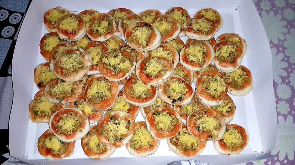 Mini Chicken Pizza