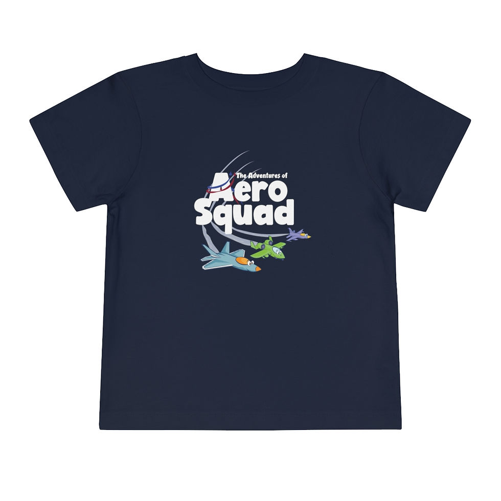 Thumbnail: AeroSquad Logo - Toddler Short Sleeve Tee