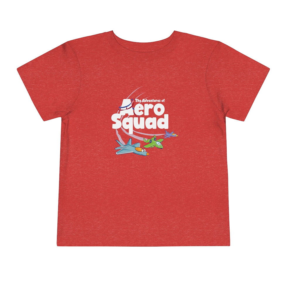 Thumbnail: AeroSquad Logo - Toddler Short Sleeve Tee