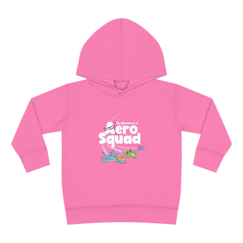 Thumbnail: AeroSquad Logo - Toddler Pullover Fleece Hoodie