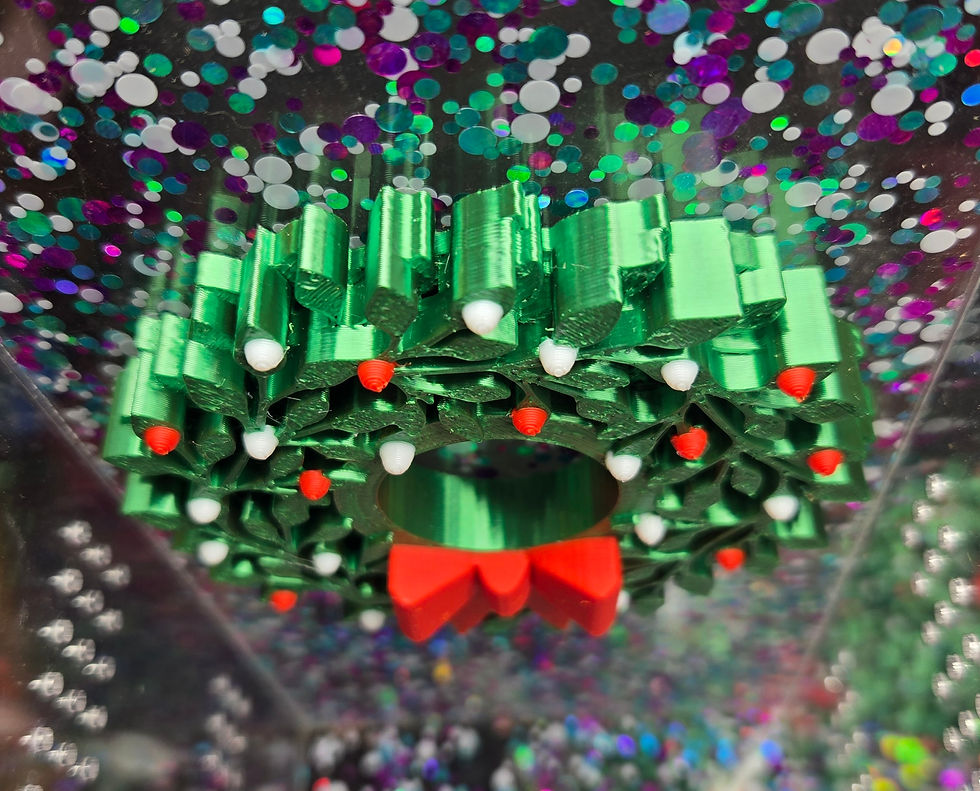 Thumbnail: Jumping Spider Christmas Wreath