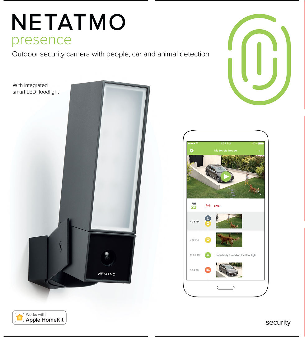 Thumbnail: Netatmo Smart Outdoor Camera