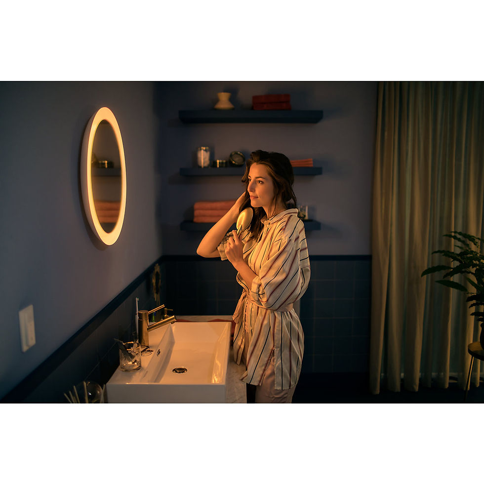 Thumbnail: Philips Hue Adore Bathroom lighted mirror