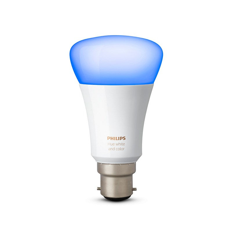 Thumbnail: Philips Hue White and Colour Ambience B22 Bulb