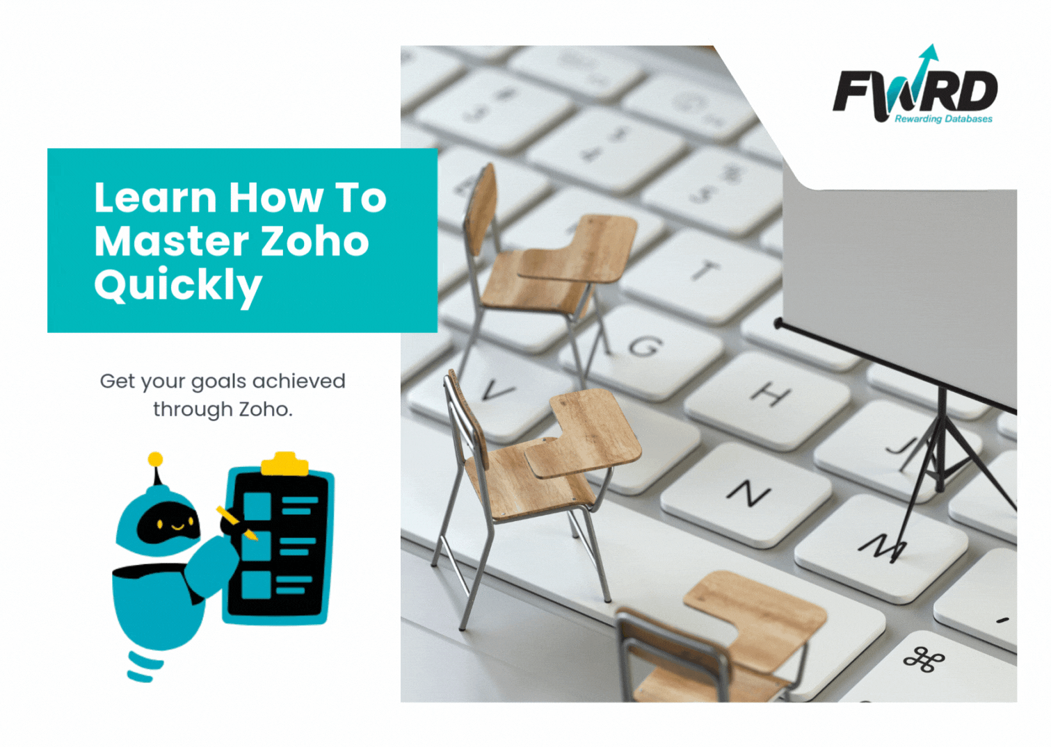 Learn how to master Zoho quickly. FWRD help 24/7