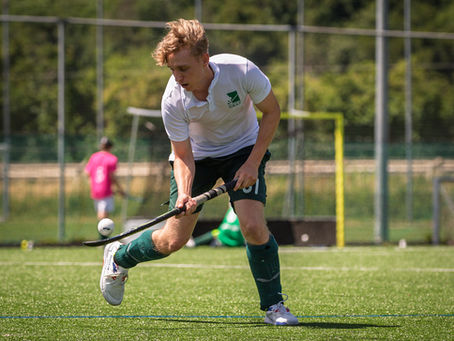 ein Hockeyspieler
