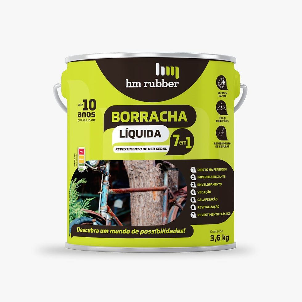Miniatura: Borracha Liquida modificada 7 em 1 - 3,6 kg