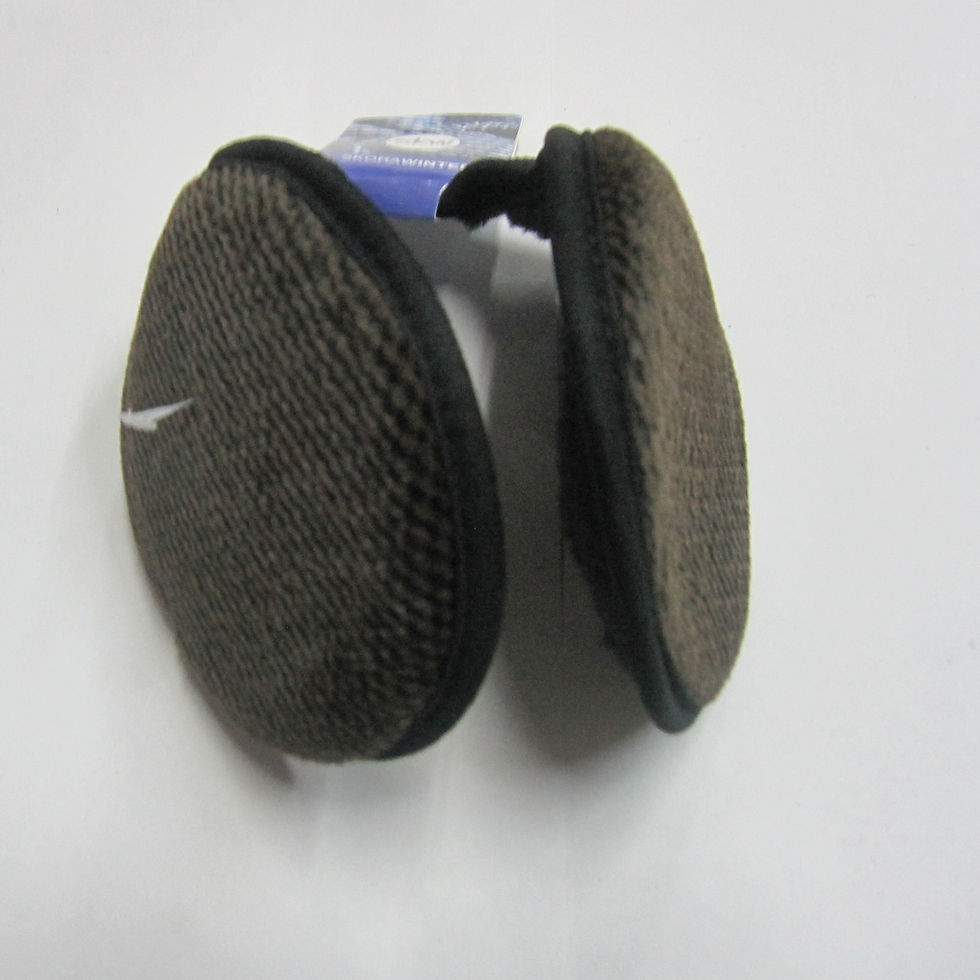 Miniatura: Orejera unisex plegable con interior piel
