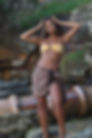 Soft Handrawn Cotton Pareo/Brown
