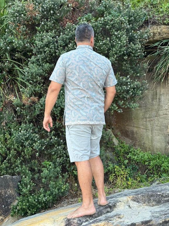 Handrawn Men Shirt/Stoneleaf image 2