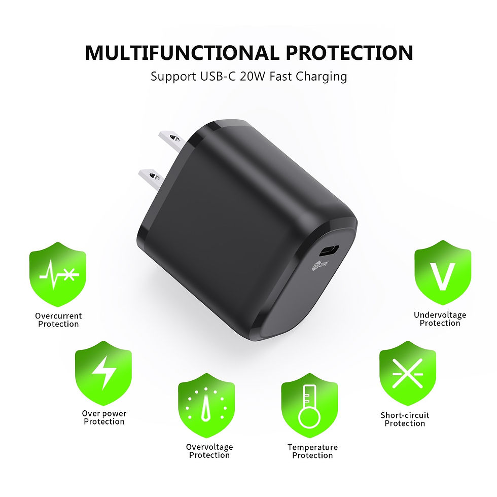 Thumbnail: EA17-BK: 20W PD Wall Adapter