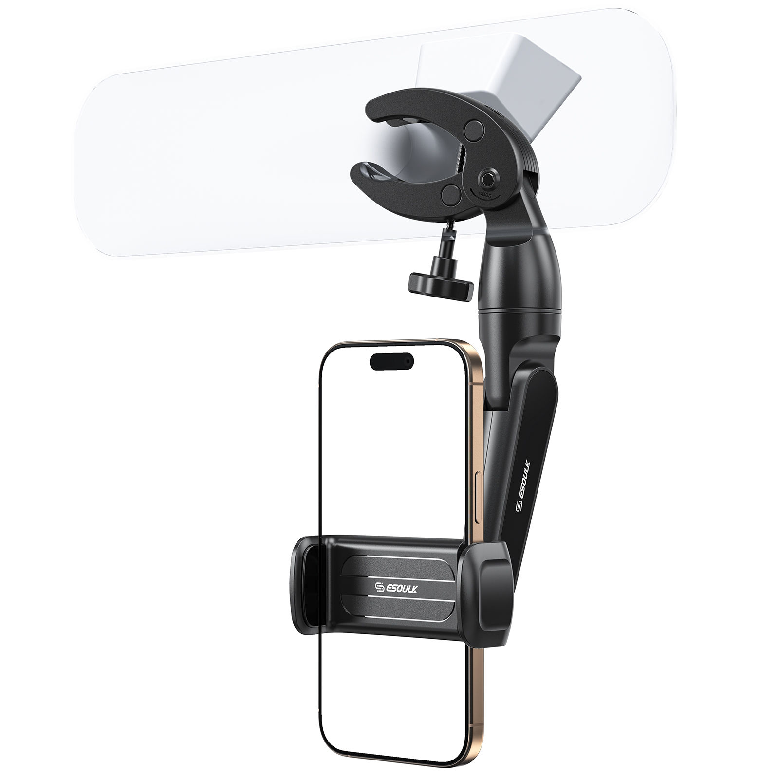 EK-3013BK Car Rearview Mirror Phone Holder (12/48)