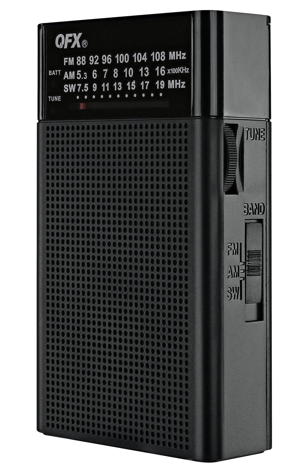 QFX R-35 Portable and compact AM/FM /SW radio is the perfect fit for rooms where