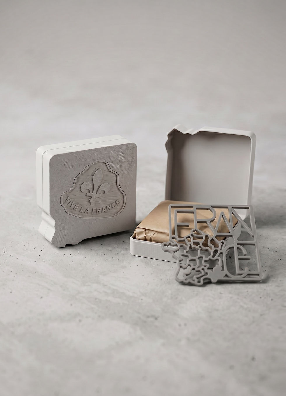 Thumbnail: Coaster [PLACES] with GIFT BOX – FRANCE Provence