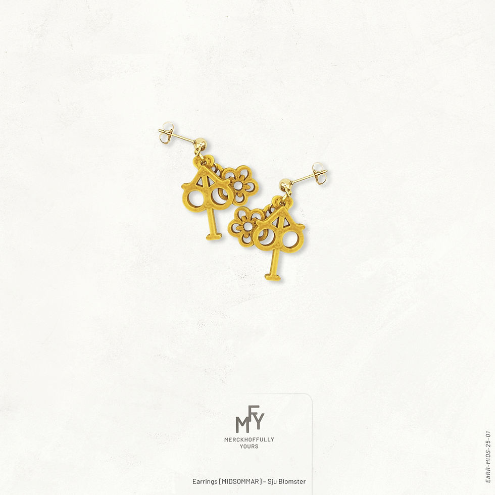 Thumbnail: Earrings [MIDSOMMAR] Sju Blomster