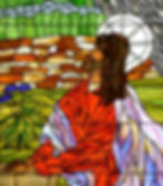 Gethsemane stained glass