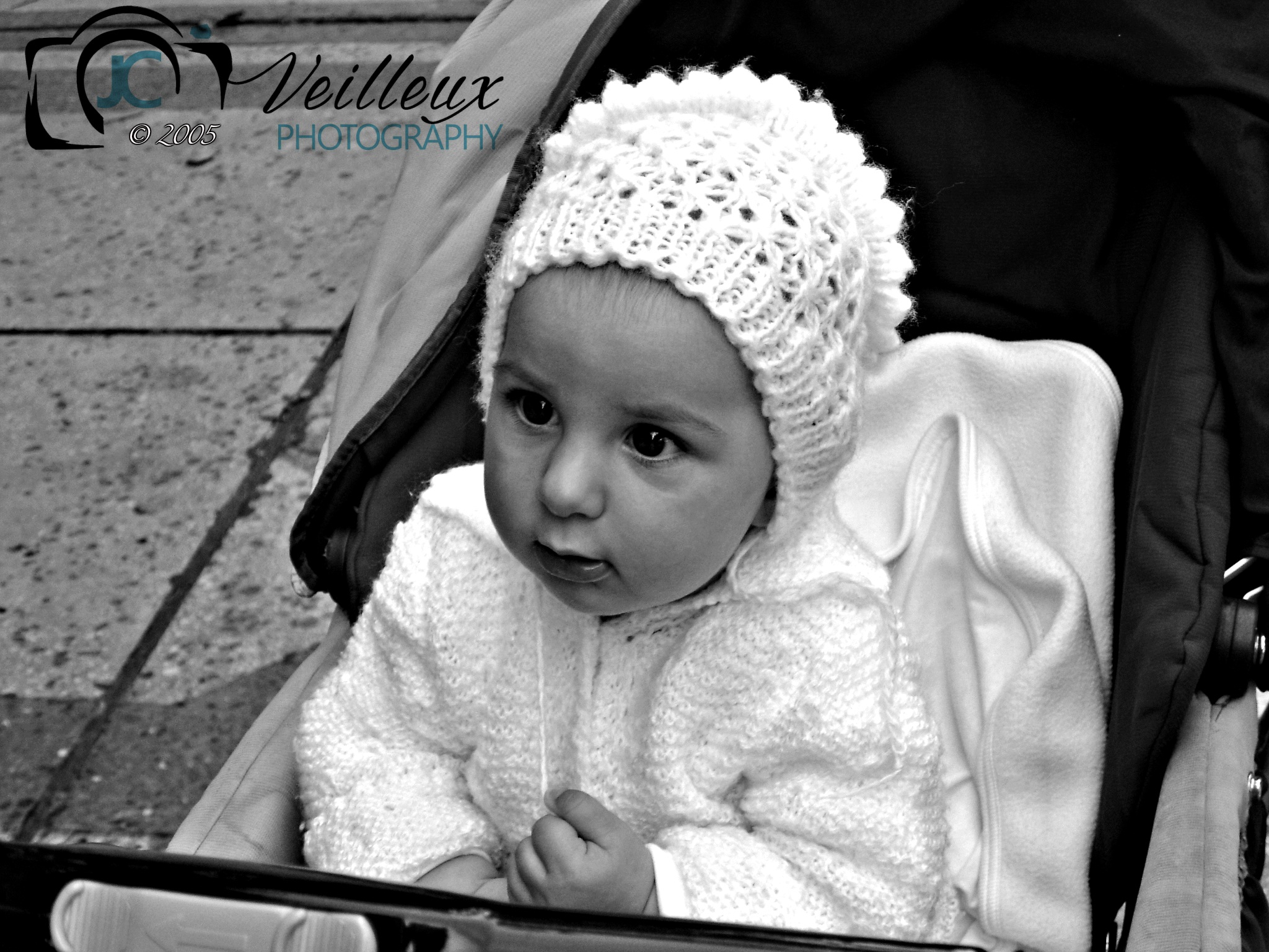 Baby out for stroll