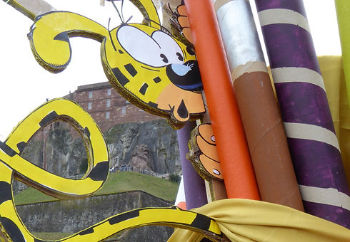 le marsupilami et le lion de Belfort