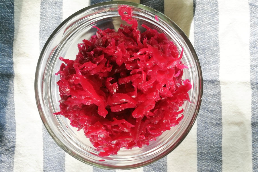 FERMENTED RED CABBAGE