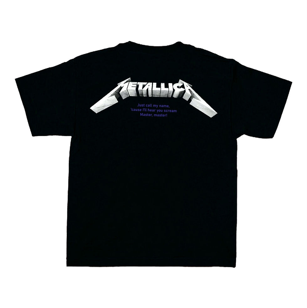 Thumbnail: METALLICA-Master of puppets Baseball shirt/T-shirt