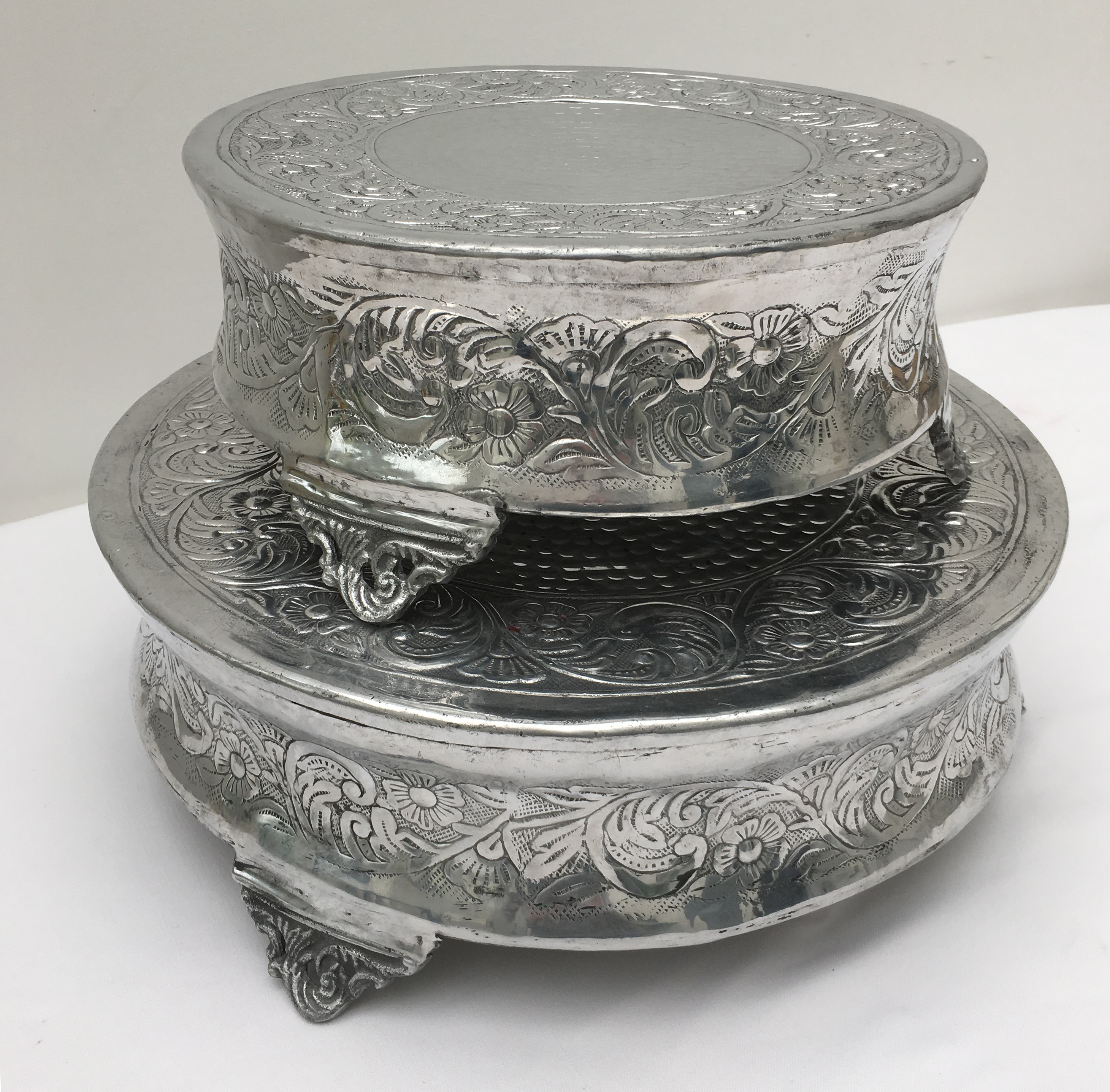 Antique Silver Cake Stands