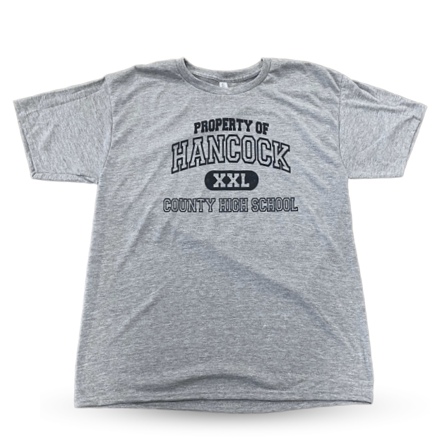 "Property of Hancock County High School" Design