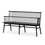 Thumbnail: Windsor Style Wood Bench in Matte Black