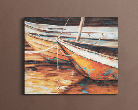 Boat painting