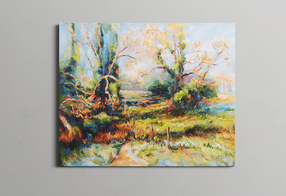 Sunlit Memories of Killarney - Bringing a Fleeting Moment to Life on Canvas